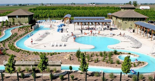 Pool View at Promenade at New Town, Saint Charles