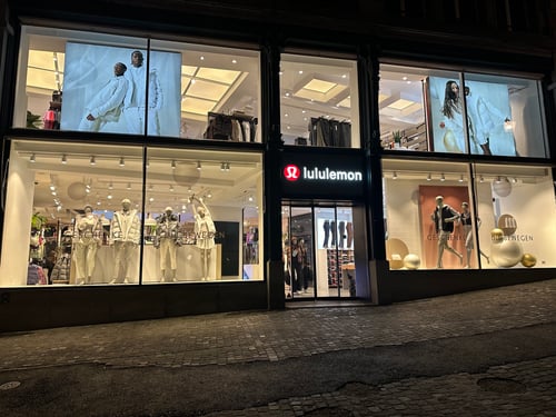 lululemon store front