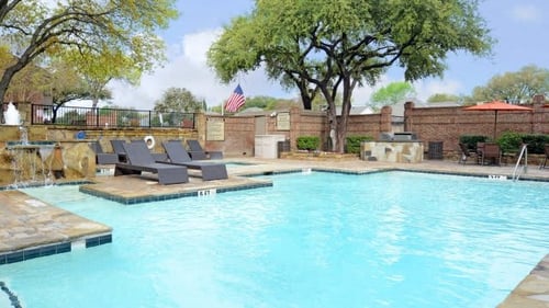 Pool at Trinity Village Apartments, Dallas, TX, 75287