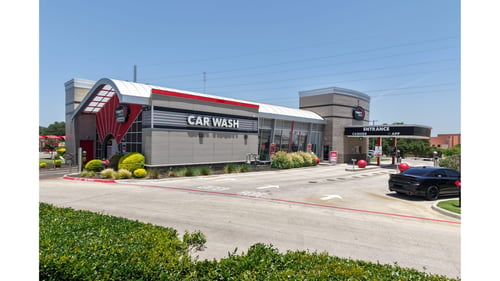 Tommy's Express Car Wash in Denton, Texas on S. Mayhill Rd.