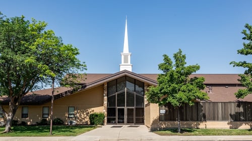 Exterior view of building