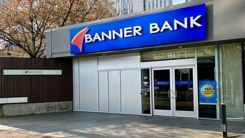 Banner Bank branch in downtown Portland, Oregon