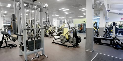 Photo of the gym equipment at Willowburn Leisure Centre