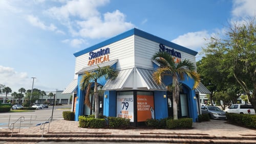 Storefront at Stanton Optical store Lauderhill, FL 33319
