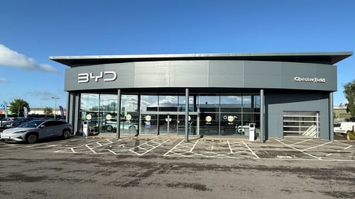 BYD Evans Halshaw Exterior forecourt