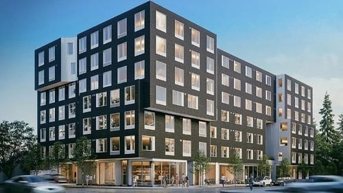 Property Building at Nomad Apartments, Portland, OR