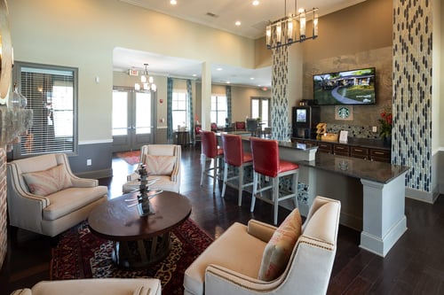 Lounge room at Gateway Crossing in Augusta, GA