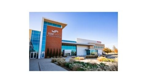 SSM Health St. Anthony Healthplex on Sara Road in Mustang