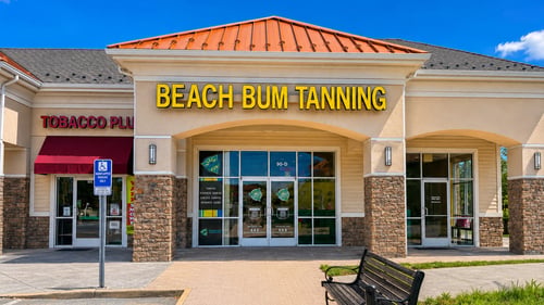 Beach Bum store front in Front Royal, VA