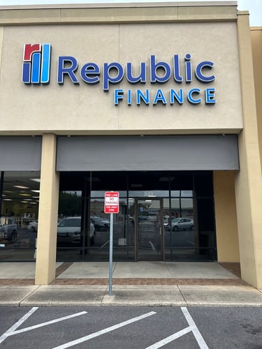 Bertrand Drive, LA Republic Finance Branch