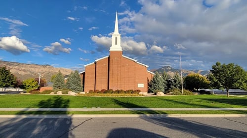 Utah Pleasant View Orchard Meetinghouse of The Church of Jesus Christ of Latter-day Saints