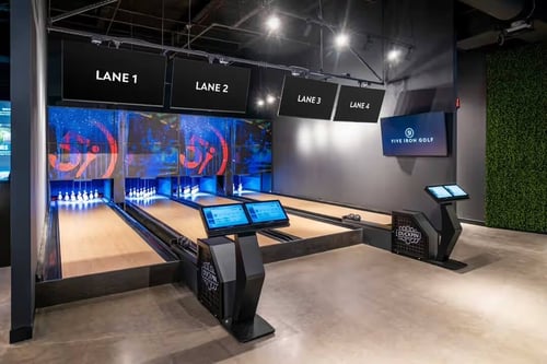 Fun Indoor Bowling Alley