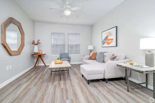 Living Room at Residences at Salado in San Antonio, TX 78219