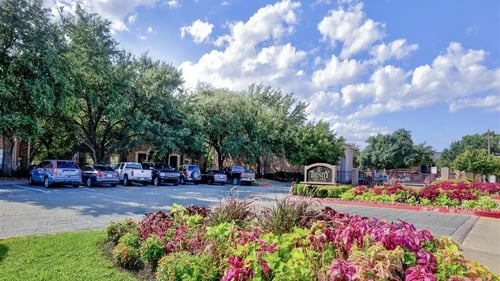 Property Signage at at Trinity Square, Texas