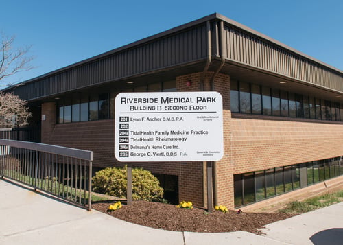 TidalHealth Primary & Specialty Care in the Riverside Medical Park in Salisbury, Maryland