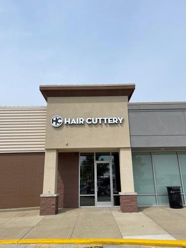 store front of Hair Cuttery salon in Bourbonnais, IL.