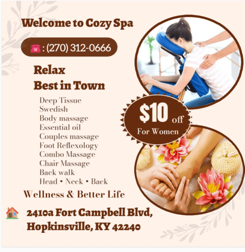We pride ourselves in providing the best massage experience