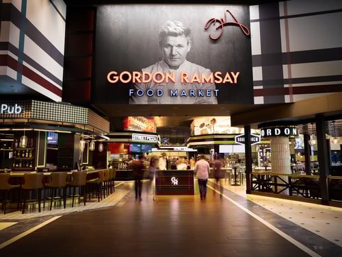 Gordon Ramsay Food Market at Harrah's Cherokee Casino Resort in North Carolina