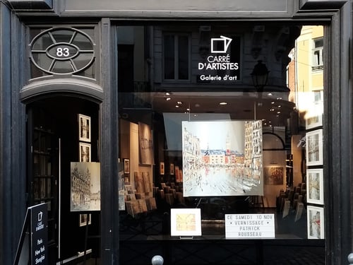 Carré d’artistes est un réseau de plus de 30 galeries d’art en France et à l’international ainsi qu’une galerie en ligne. Venez admirer les œuvres de nos artistes dans la galerie la plus proche de chez vous. N’hésitez pas à venir jeter un coup d’œil dans notre galerie située en plein cœur du Vieux-Lille, notre équipe vous accueille pour vous faire découvrir des artistes de talent à travers une sélection d’oeuvres d’art uniques.
