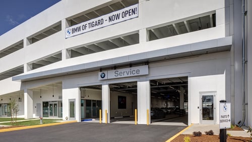 Service Center at BMW of Tigard exterior