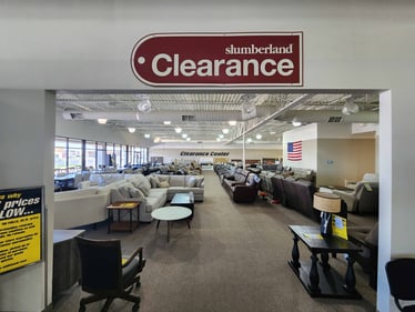 Grand Island Slumberland Furniture clearancen section