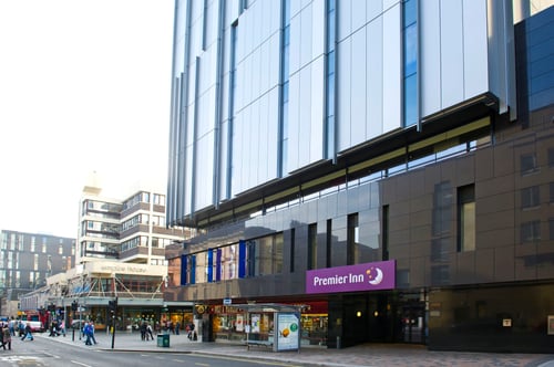 Glasgow City Centre Buchanan Galleries exterior