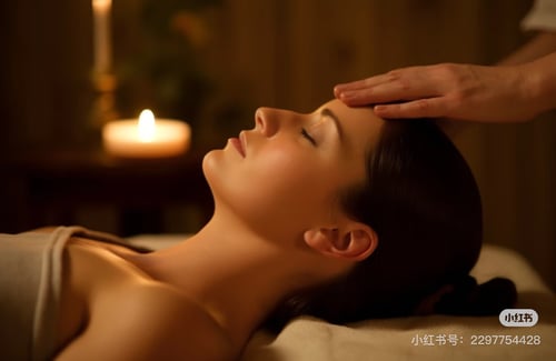 Scalp massages are a great way to relax, as they can help release the tension of the day. 
When giving a scalp massage, we start with a few basics to relax the person, 
such as applying wet heat, adding oil. Then we can move on to massaging the person's scalp. 
You'll feel the stress just melt away, so you'll be happy and relaxed.