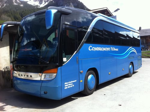 Voyage: car de 38 places - côté gauche