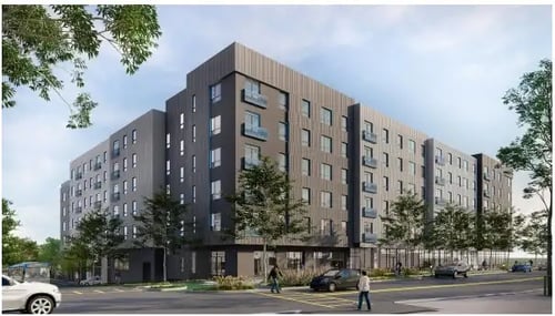 Property Exterior View at The Loop at Mattapan Station, Boston, 02126