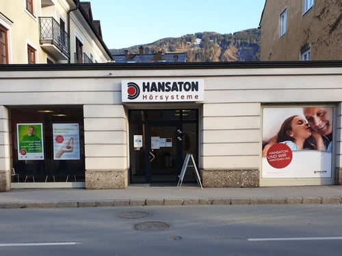 Hansaton Hörkompetenz-Zentrum Hauptstraße 15, St. Johann im Pongau Frontansicht