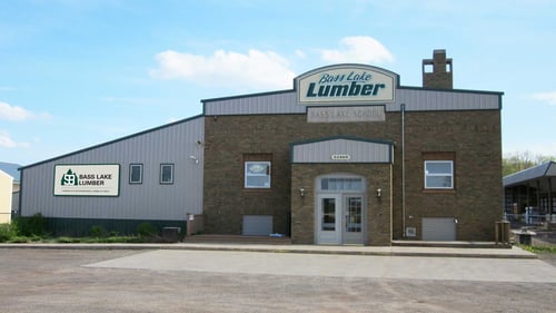 Bass Lake Lumber building
