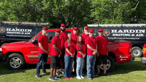 Hardin Heating & Air crew members
