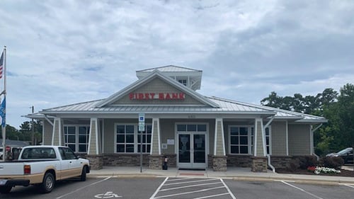 First Bank Ocean Isle branch exterior.