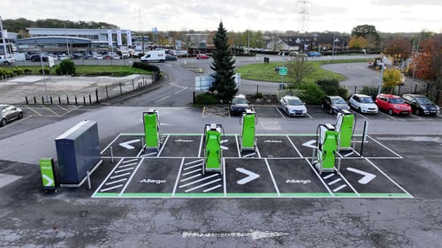EV charging station Lincoln Allego