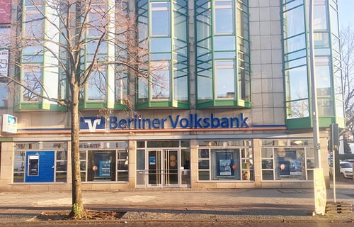 Außenansicht Filiale Kurt-Schumacher-Platz