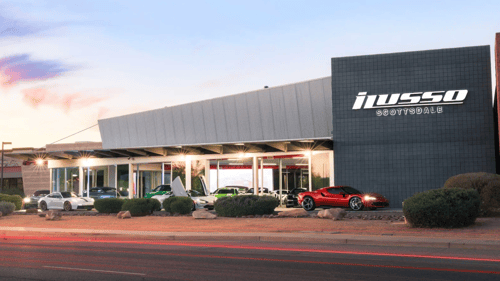 iLusso Exotic Car Dealership's Scottsdale building