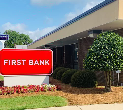 First Bank Pembroke branch exterior
