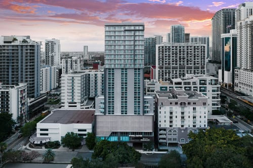 The beautiful Atwell Suites Miami Brickell.