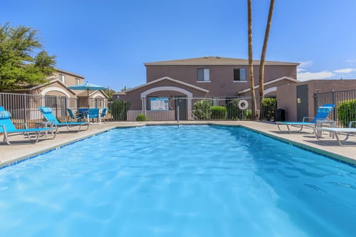 Swimming Pool at The Edge Townhomes in Sierra Vista, AZ 85635