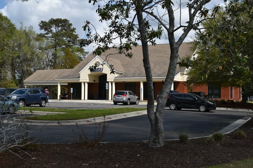 Outside view of the State Employees' Credit Union Burgaw branch