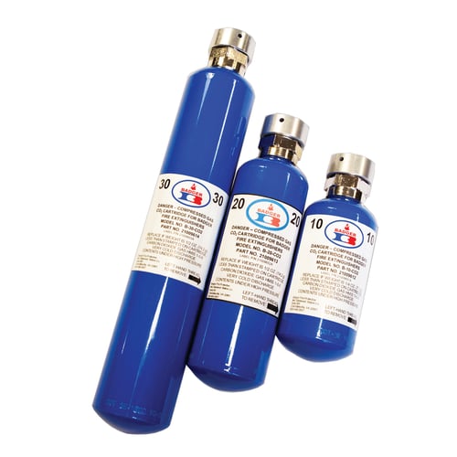 The CO2 cartridges of the Brigade products