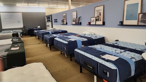 Tomah Slumberland Furniture mattress section