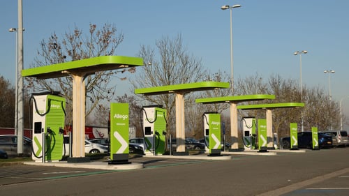 EV charging station Allego Hoegaarden