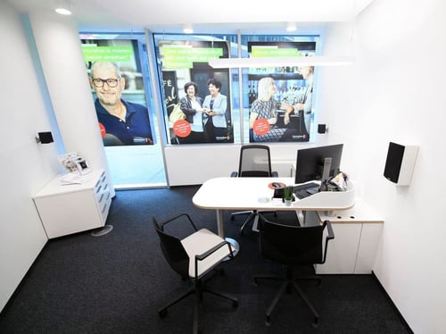 Hansaton Hörkompetenz-Zentrum Marxergasse 1B, Wien Landstraße Innenansicht