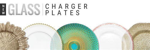 Gold Charger Plates, Silver Charger Plates, Rose Gold Charger Plates