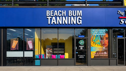 Beach Bum store front in Yonkers, NY