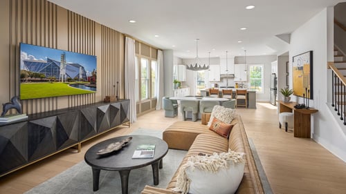 Spacious, open-concept home designs