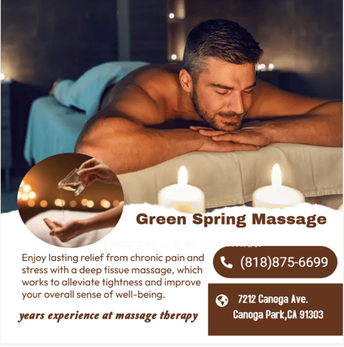 A very relaxing Asian Massage.

Quiet & Relaxing rooms with soothing music