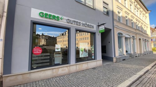 Außenaufnahme vom GEERS Fachgeschäft