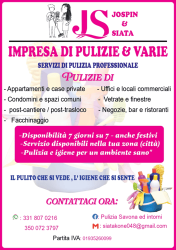 JS Jospin & Siata - Impresa di Pulizie Savona